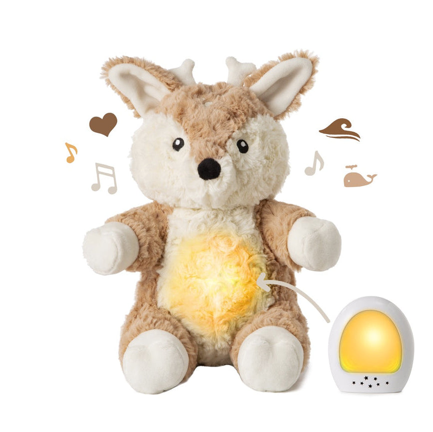 Cloud b LoveLight Buddies Finley the Fawn Night Light | Plush Toy & Portable Lantern