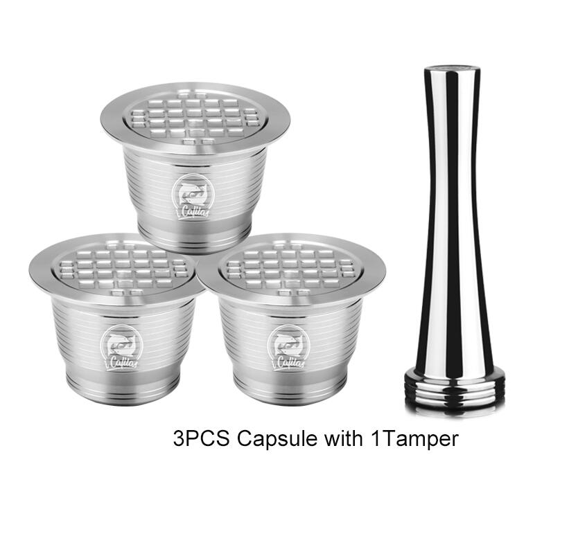 Coffee capsule square hole shell