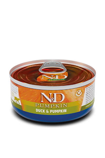 N and D Cat Duck/Pumpkin 70g - Case of 24