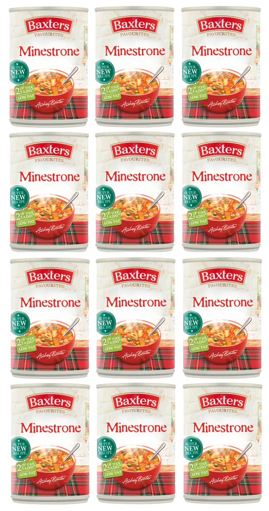 12 x Baxters Sopa Minestrone - 400 g