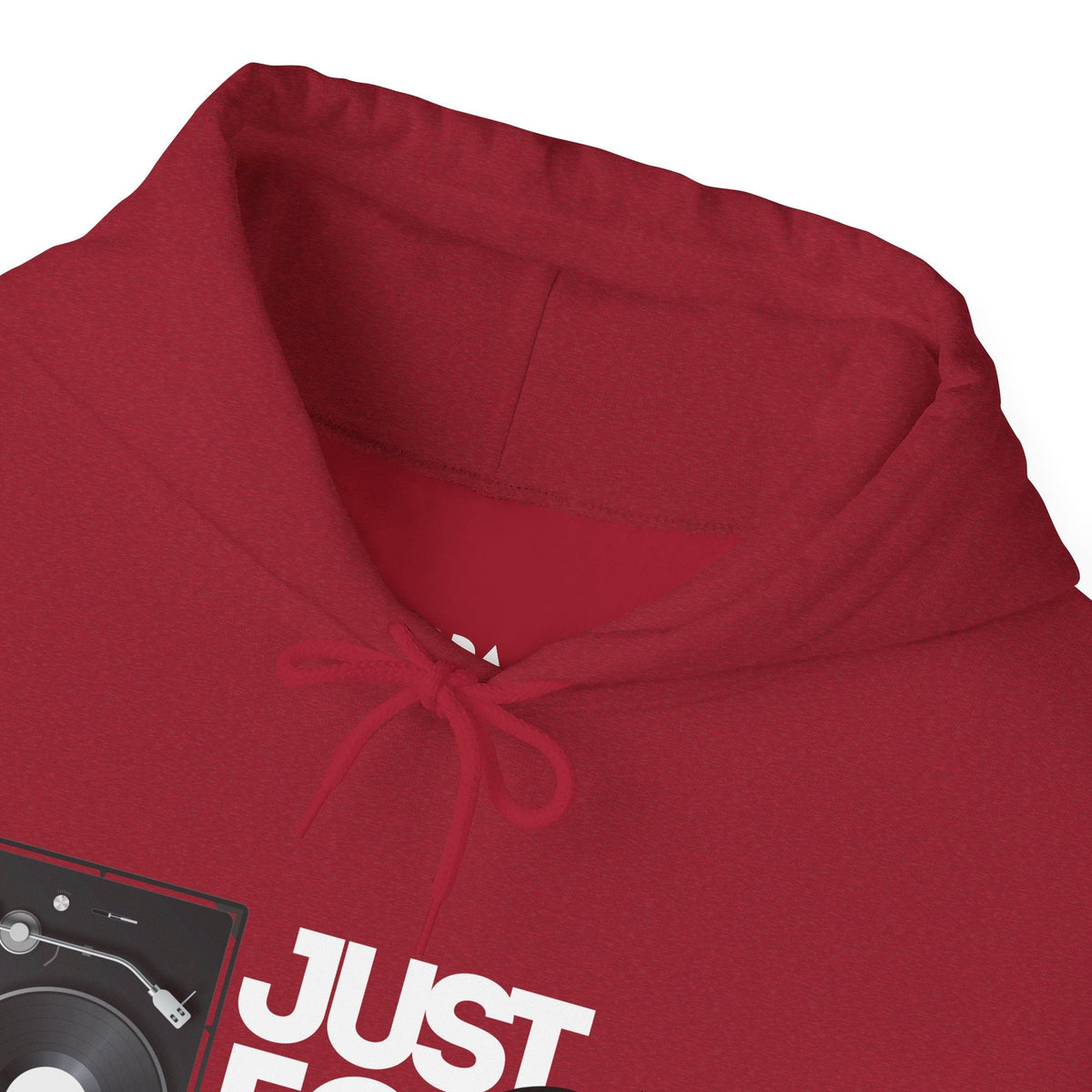 Just for the Record Men's Vinyl Record Hoodie