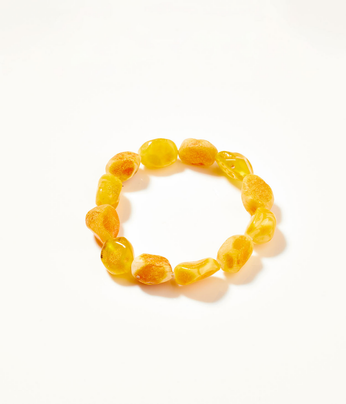 Yellow Tone Unisex Bracelet