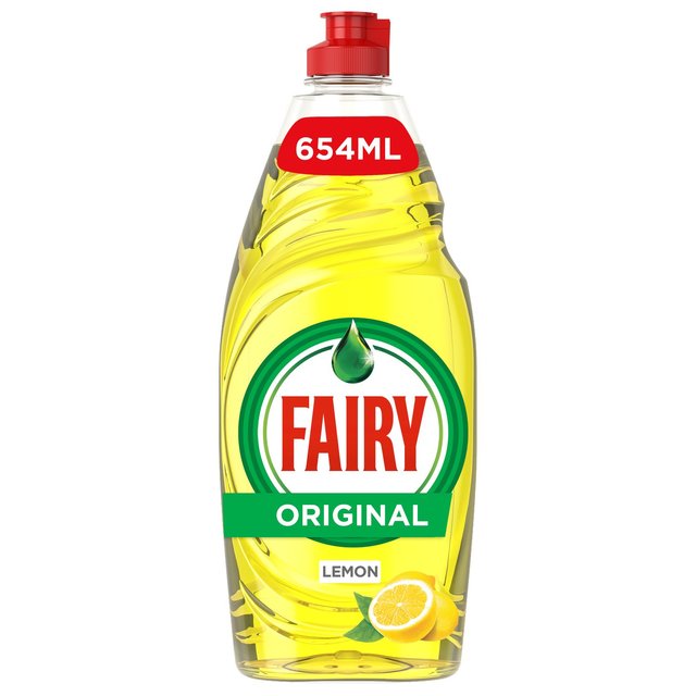 16 x Fairy Lemon Spülmittel mit Liftaction 654ml