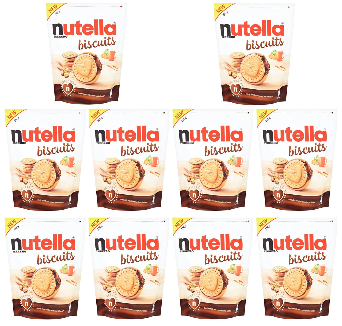 10 x Nutella Biscuits 276g