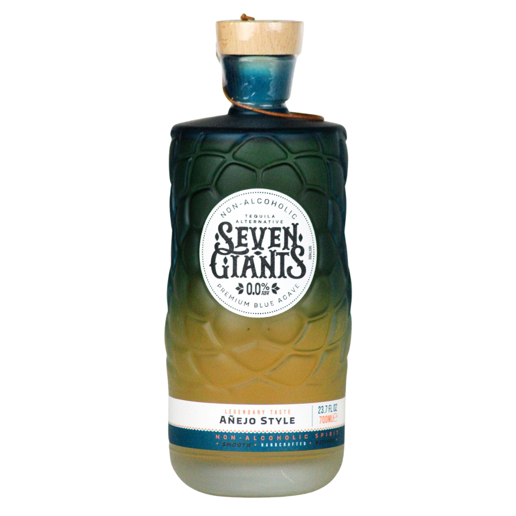 Seven Giants Añejo Style Alcohol-Free Tequila | Organic Blue Agave
