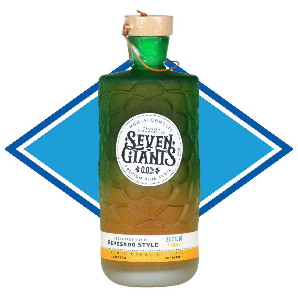 Seven Giants Reposado Alcohol-Free Tequila | Organic Blue Agave