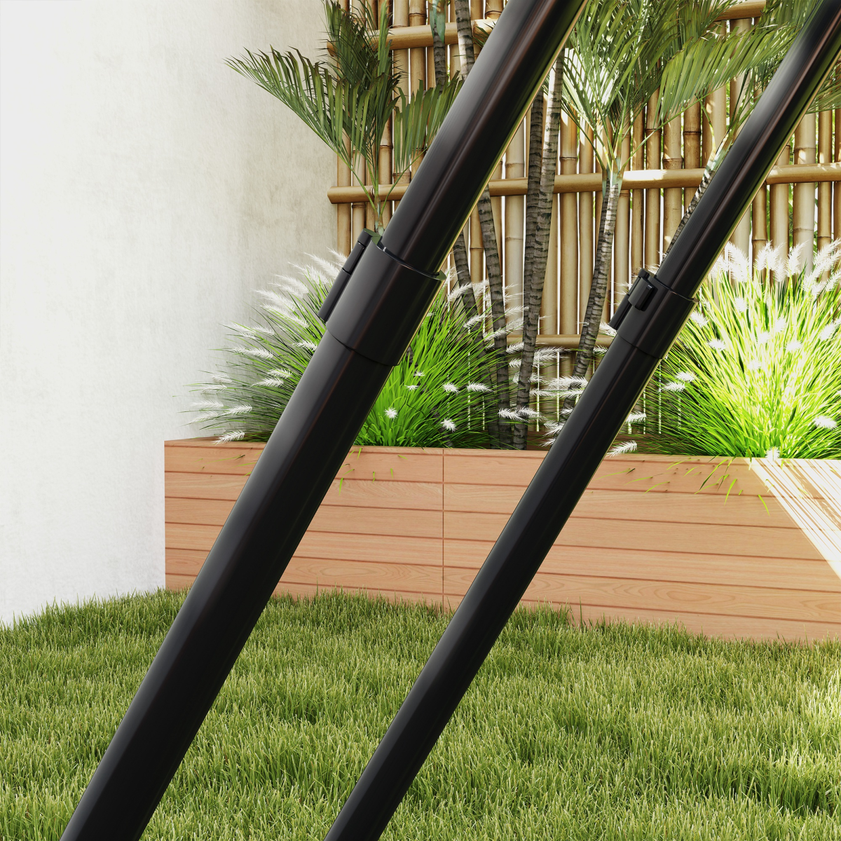 Football Training Net Training Rebounder Net w/ Adjustable Angles - Black