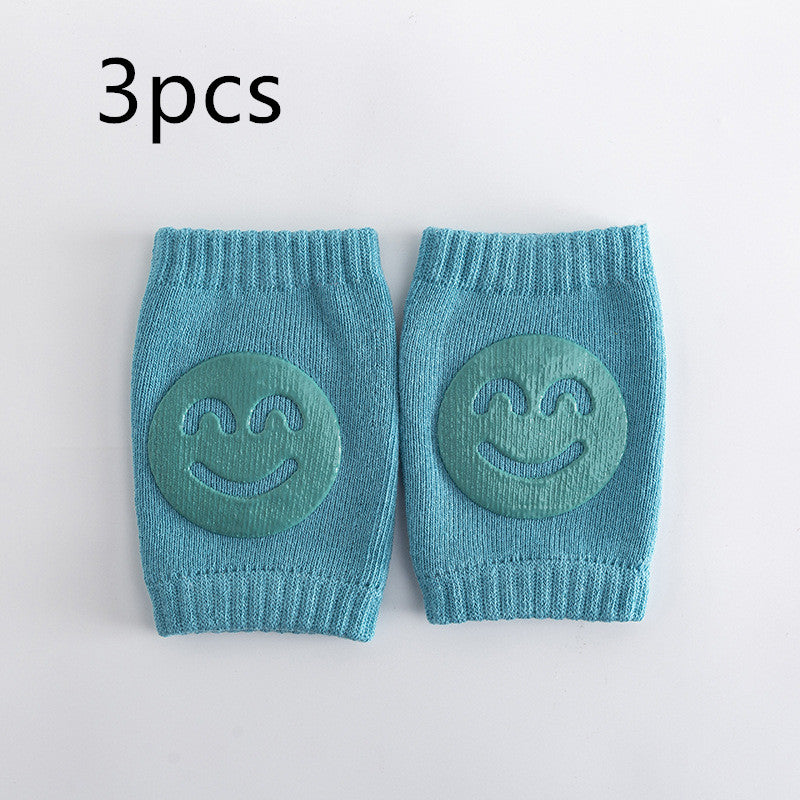Summer Terry Baby Socks Toddler Crawling Knee Pads