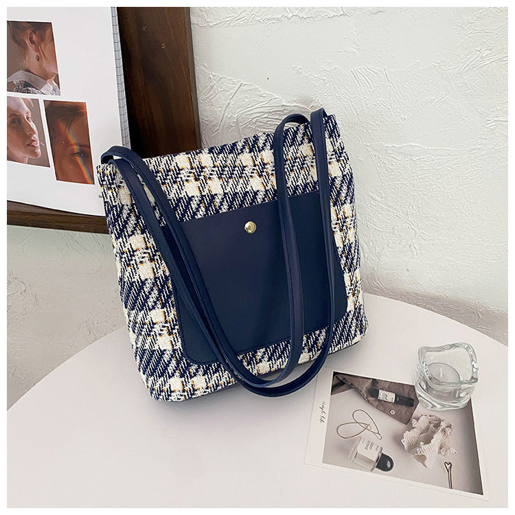 Fashion Single Shoulder Tote Bucket Bag