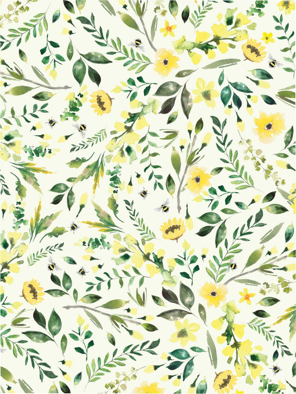 Bee-Beautiful Set of 2 Tea Towels