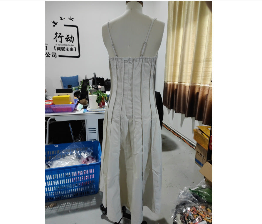 White Bra Temperament Dress Women