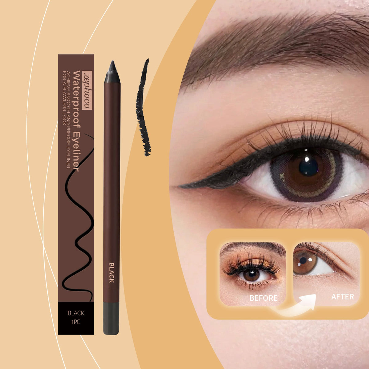 Waterproof Eyeliner Black