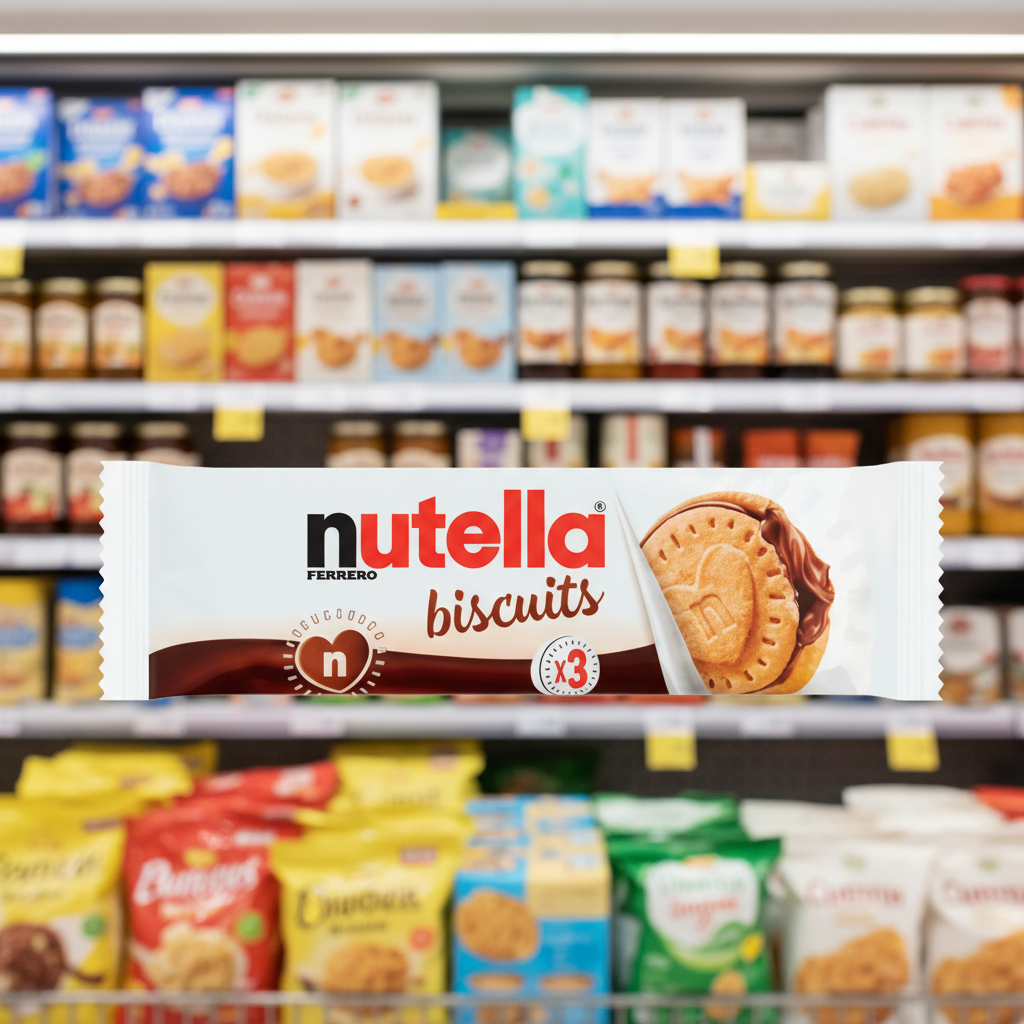 28 galletas Nutella de 41,4 g
