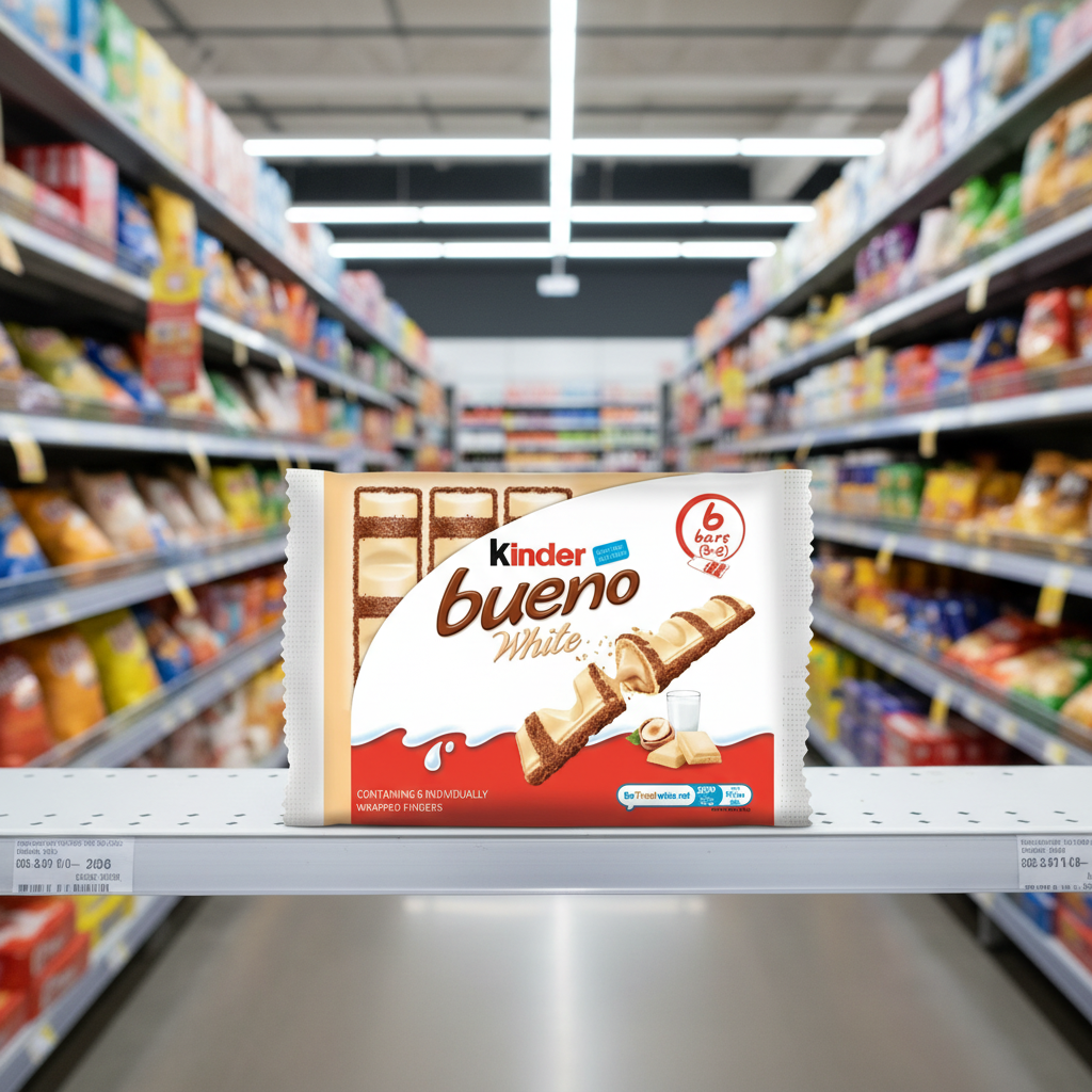 11 x Kinder Bueno White Twin 3er Packung - 129g