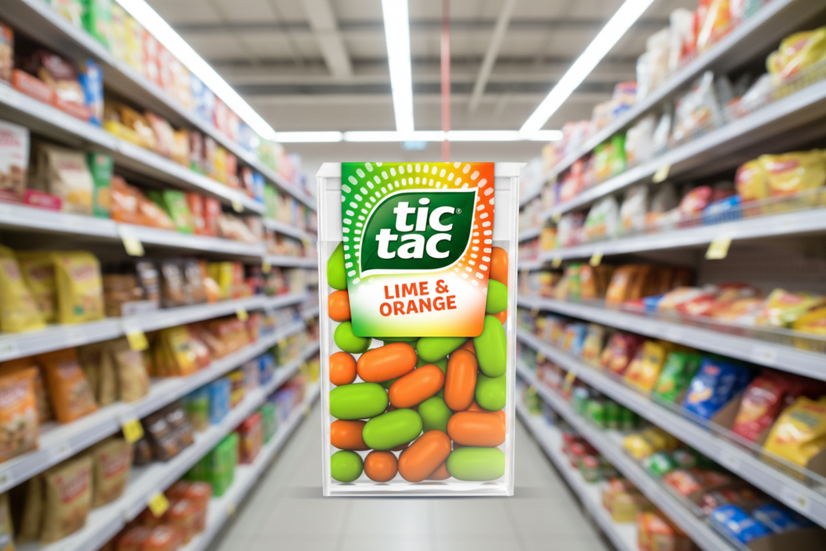 24 x Tic Tac Lima y Naranja 18g