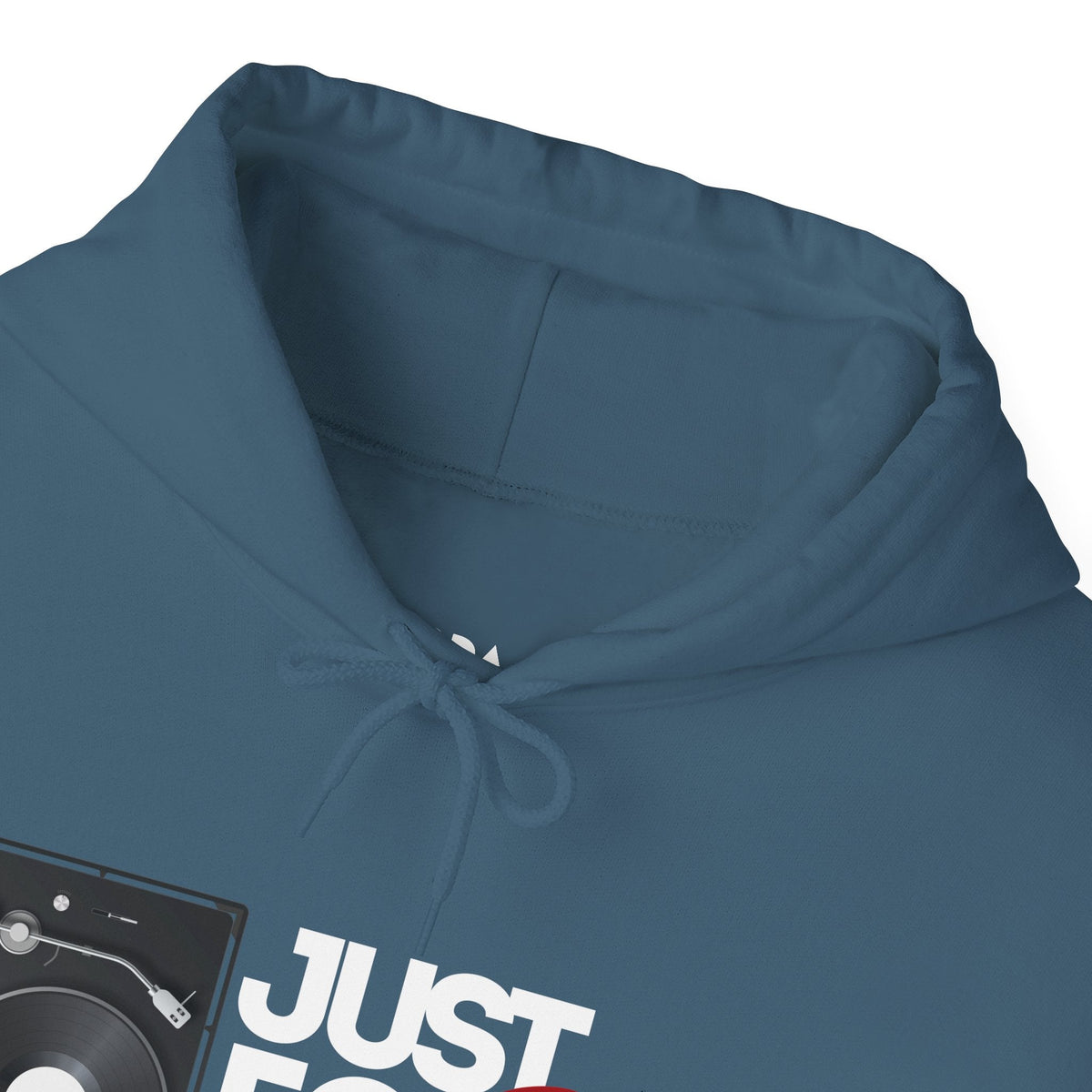 Just for the Record Men's Vinyl Record Hoodie