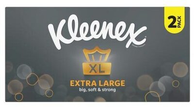 8 x Kleenex Extra Large Kosmetiktücher 2er-Pack 2x90 Blatt