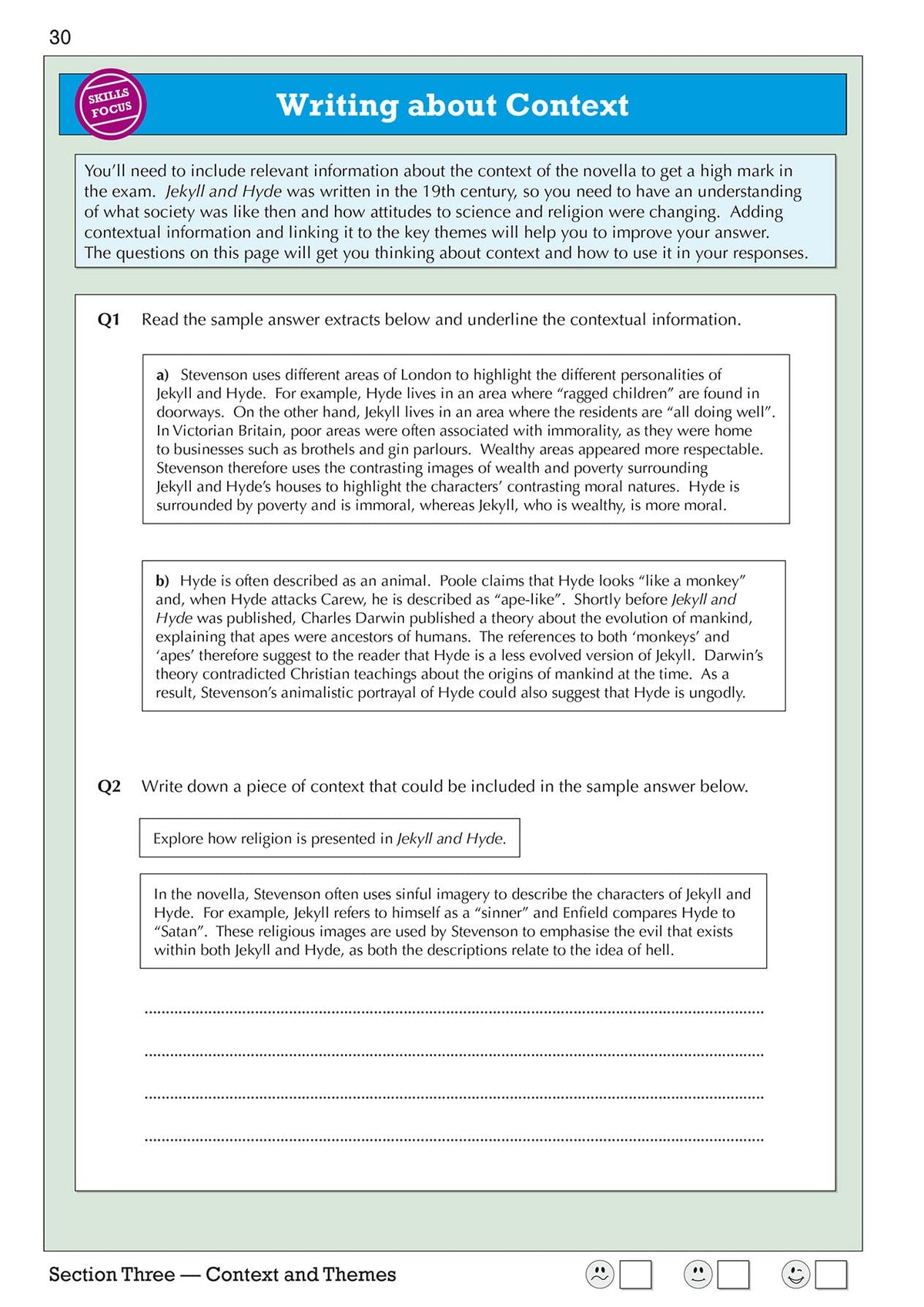 GCSE English - Dr Jekyll and Mr Hyde Workbook (includes Answers): for the 2024 and 2025 exams (CGP GCSE English Text Guide Workbooks)