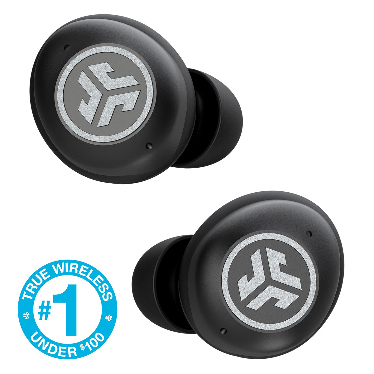 JLab JBuds Air Pro True Wireless Earbuds, In Ear Headphones with Tile Tracker Built-in, Ear Buds with 36H Playtime, Bluetooth Earbuds with Microphone, USB Charging Case, Dual Connect, EQ3 Sound