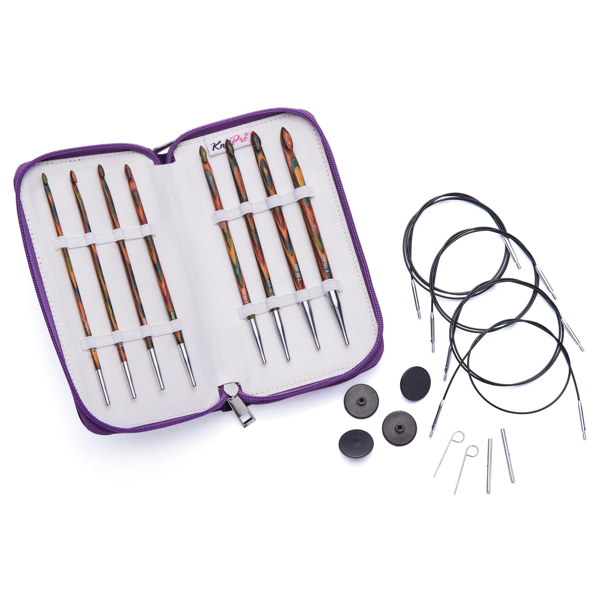 KnitPro Crochet Hooks in Zipper Case