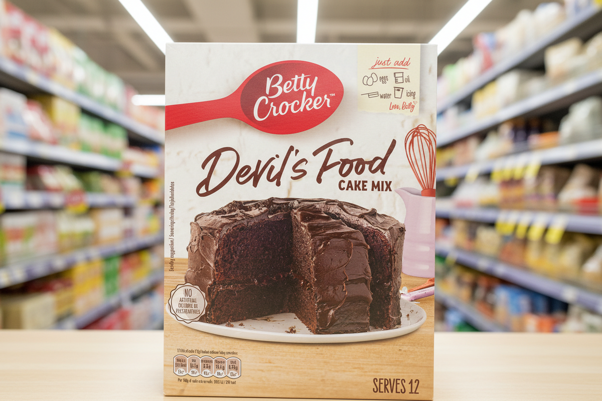 3 x Preparado para Pastel Sabor Chocolate Diablo Betty Crocker 425g