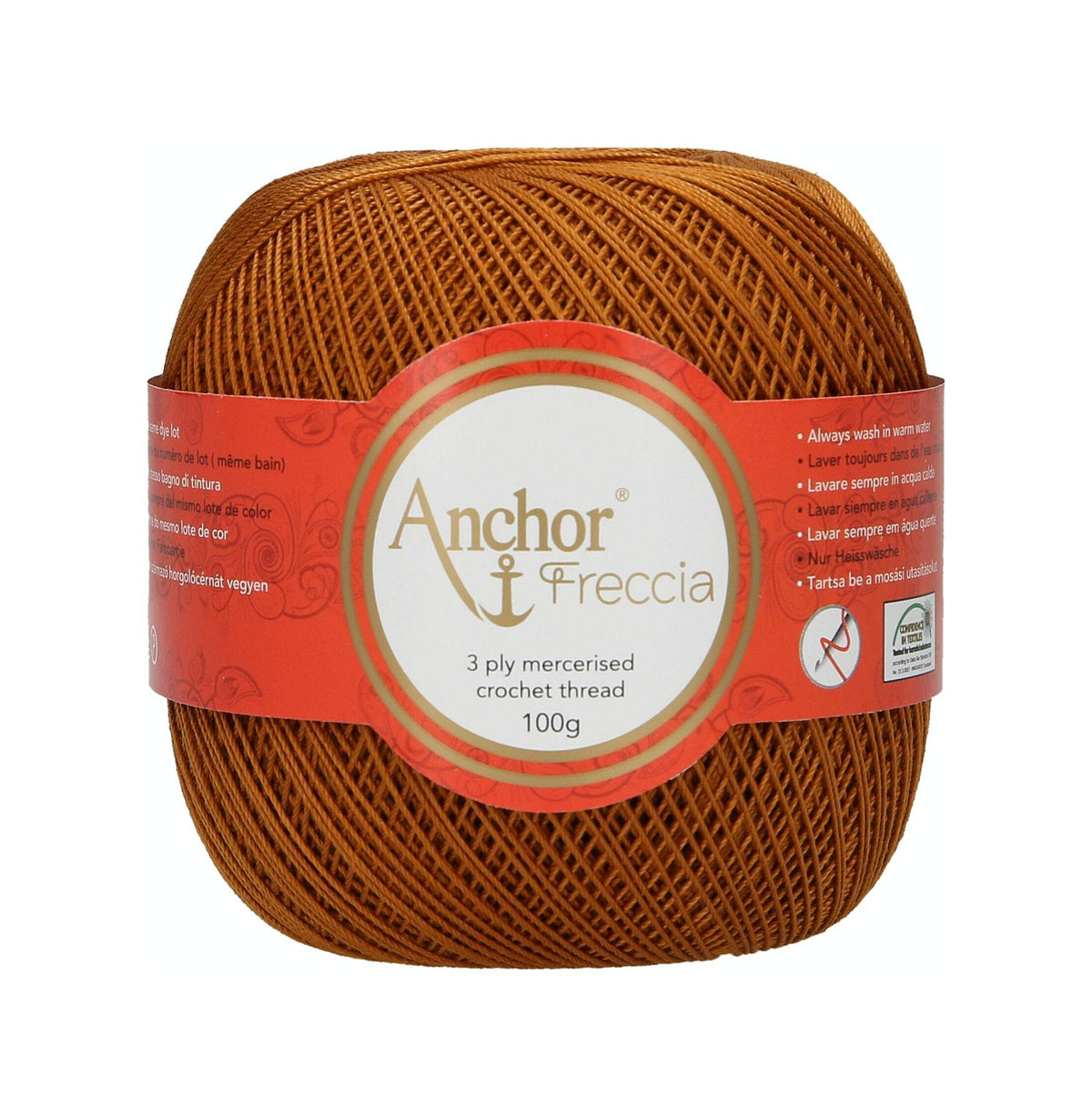 Anchor Freccia 12 Gauge, 100 g, Length: 570 m Crochet Yarn