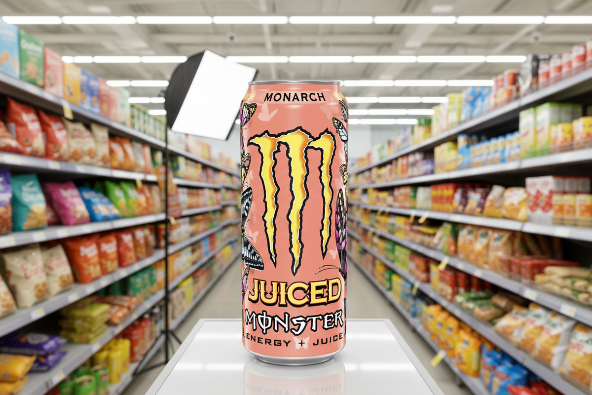 12 x Bebida Energética Monster Monarch Juiced 500ml