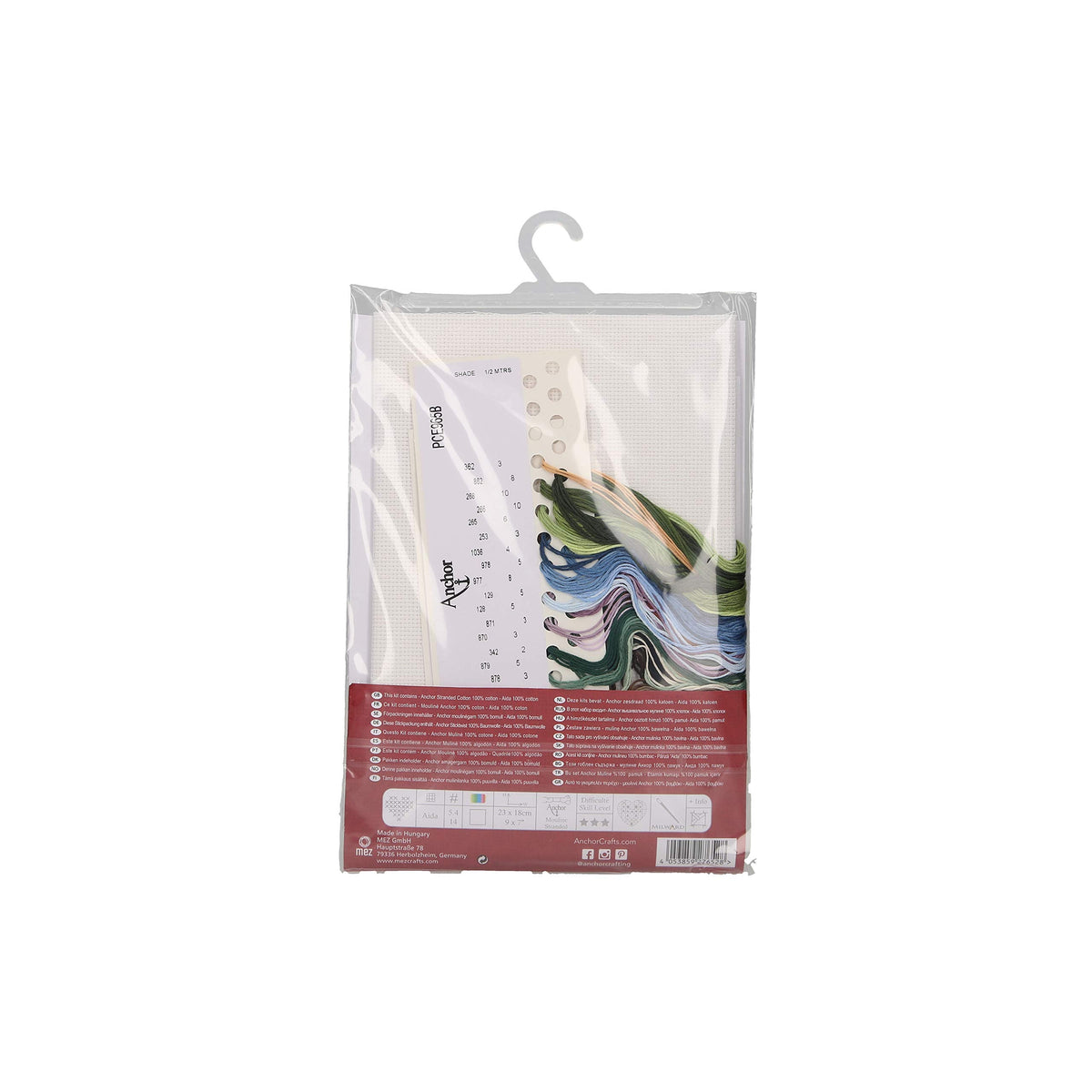 Anchor Counted Cross Stitch Kit: Essentials: Giraffe, Multi, 23 x 18cm
