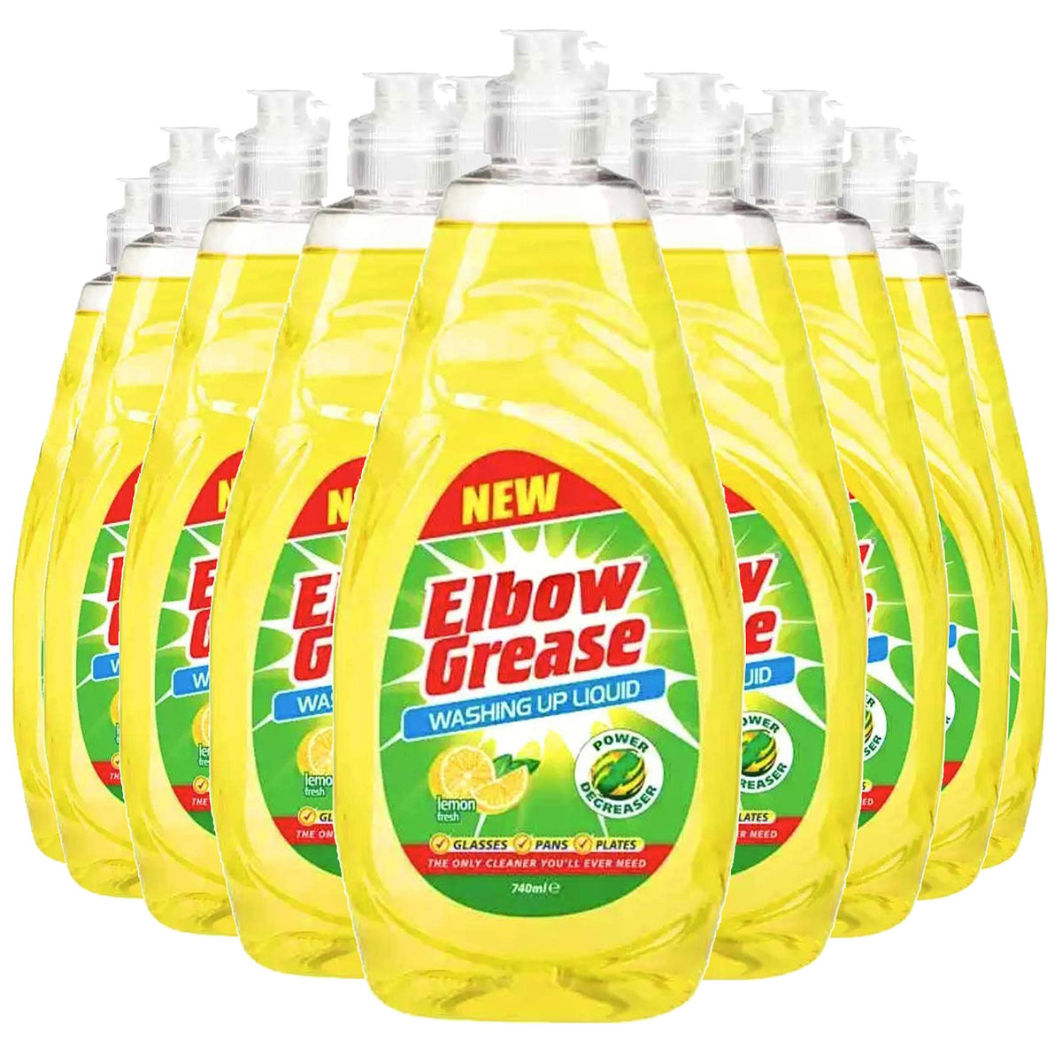 12 x Elbow Grease Dishwand - 1Pk