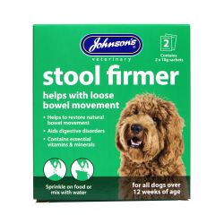 Johnson's Stool Firmer Dog 1X2SACH - Case of 6