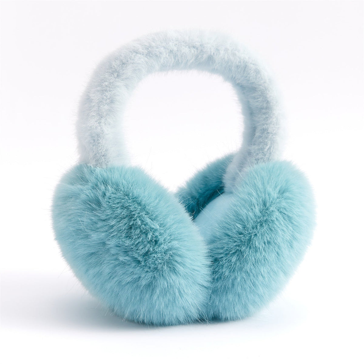 Fox-fur Ear Warmers For Warmth And Frost Protection