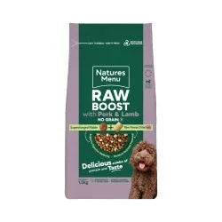 Natures Menu Raw Boost Pork and Lamb, 3kg - Case of 3