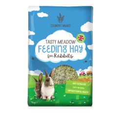 Country Values Feed Hay 1kg - Case of 4