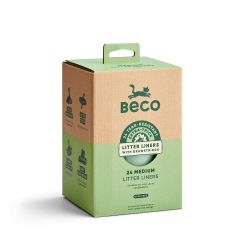 Beco Litter Liners Medium 24 Pack - Case of 6