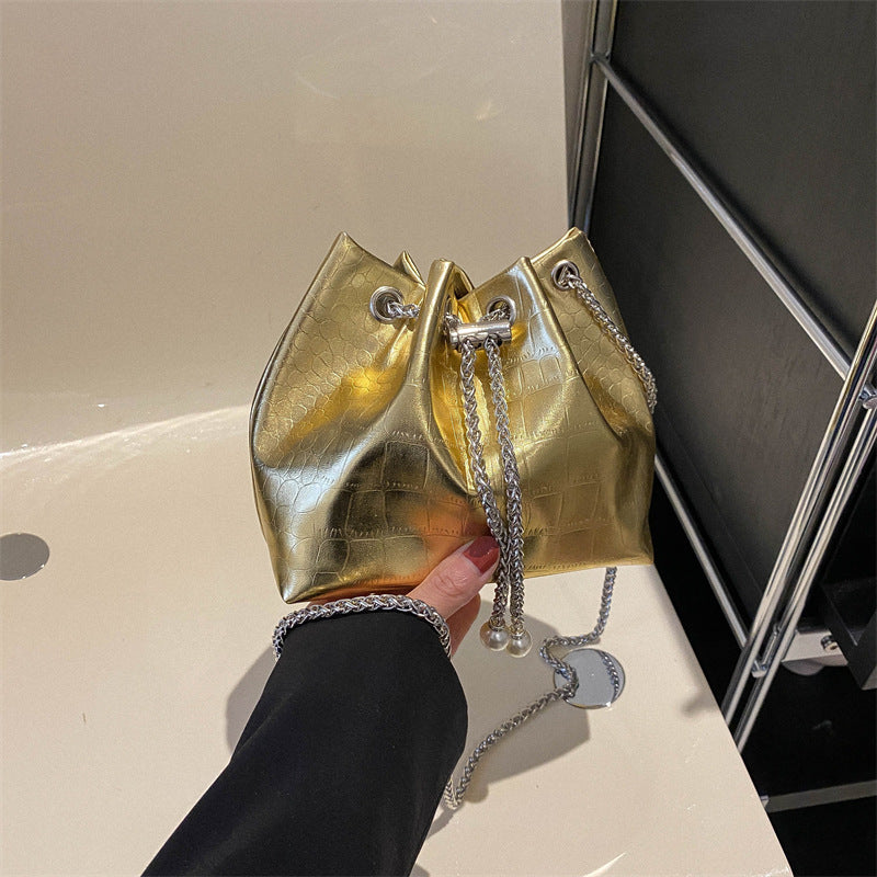Special-interest Design Laser Shoulder Crossbody Bag