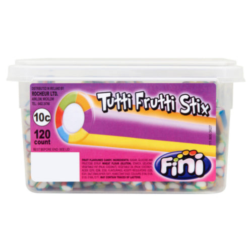 120 x Fini Tutti Frutti Stix