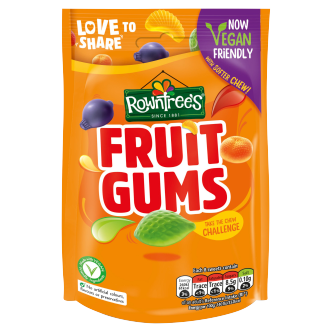 10 x Rowntree Fruit Gums Beutel 150g