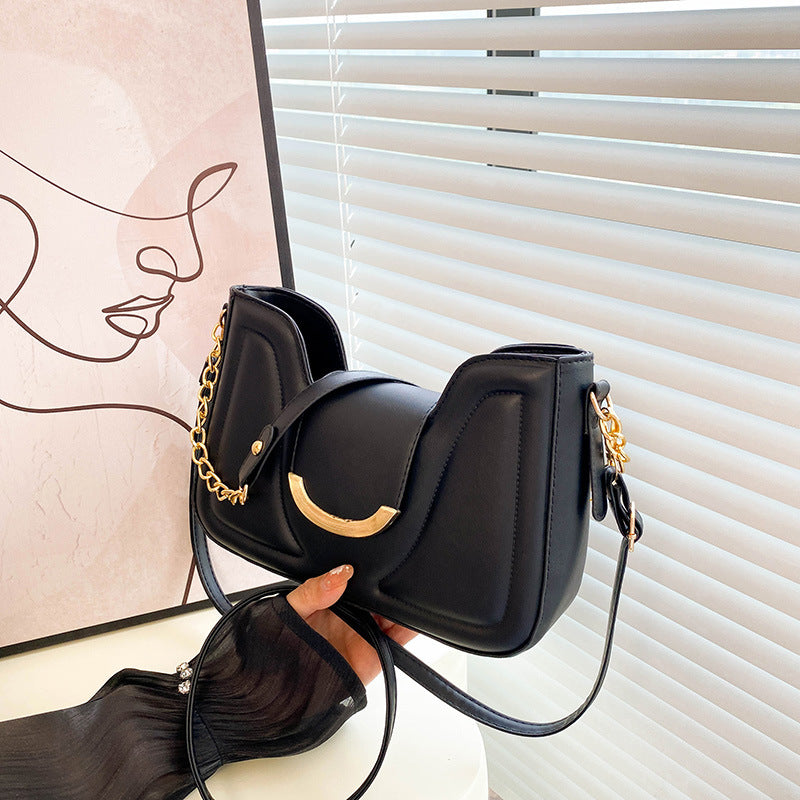 Shell-pressing Fashion Shoulder Messenger Bag