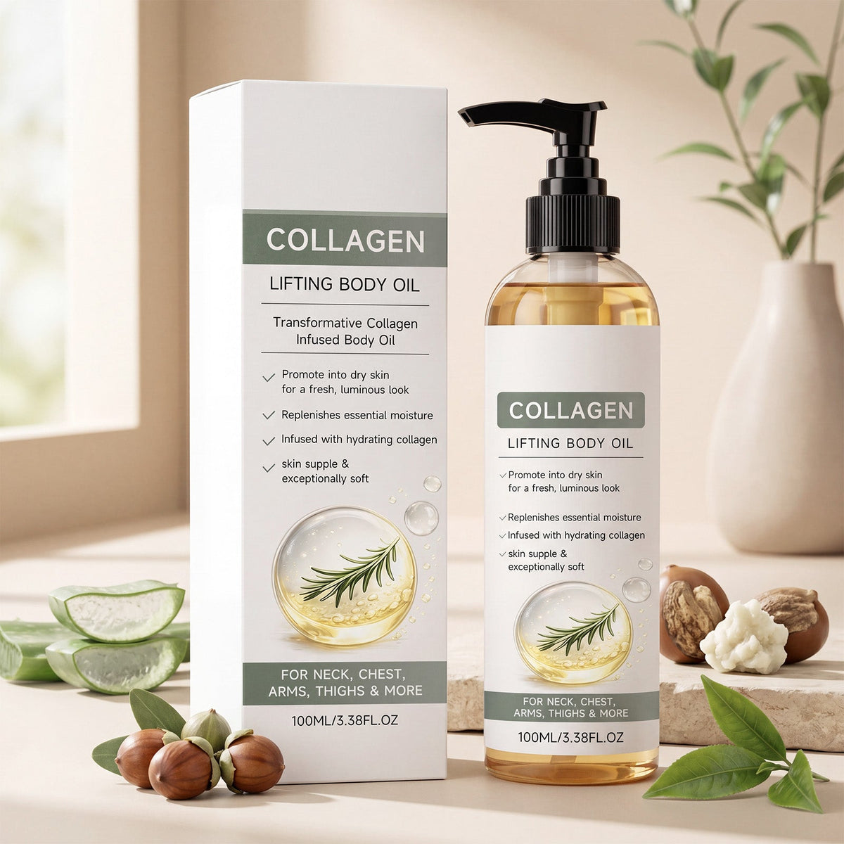Collagen Firming & Moisturizing Oil