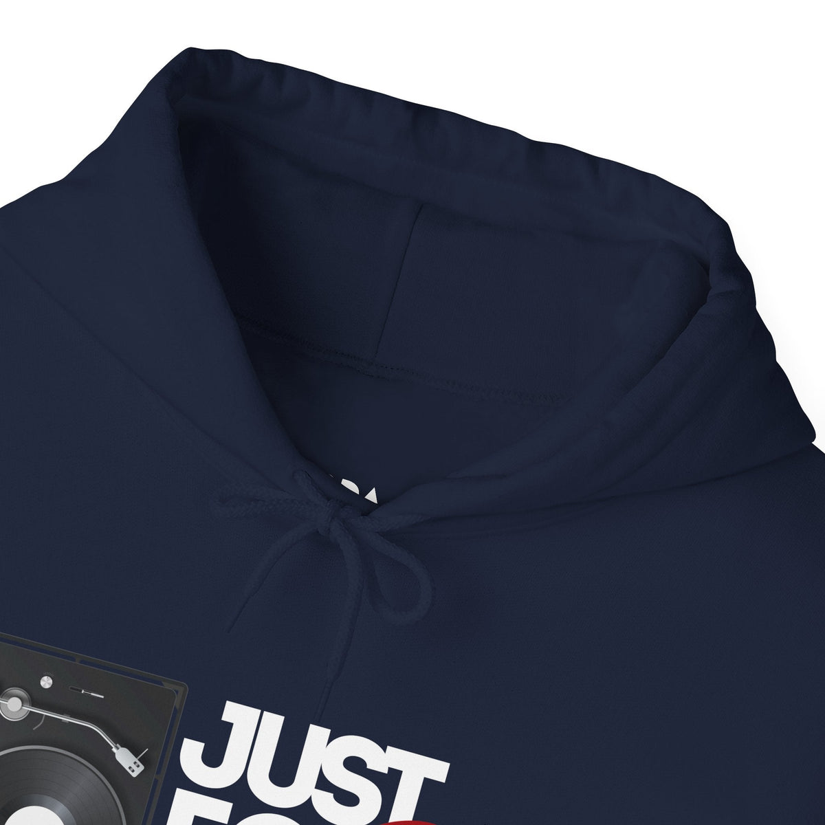 Just for the Record Men's Vinyl Record Hoodie