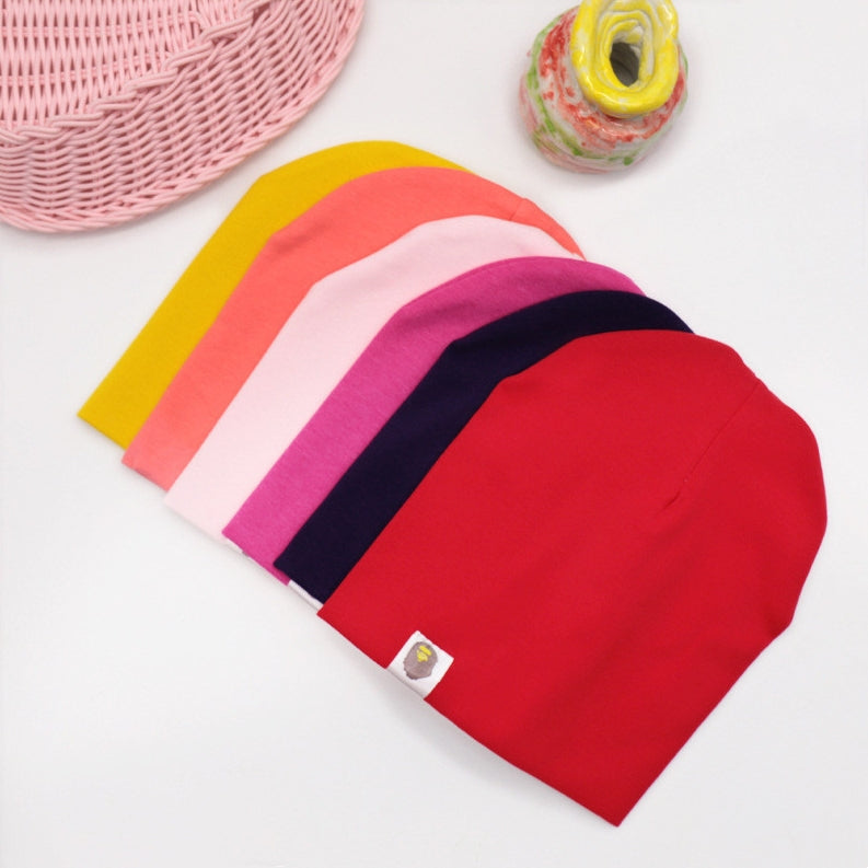 Cotton Knitted Thick Baby Hats Spring And Autumn Baby Hats