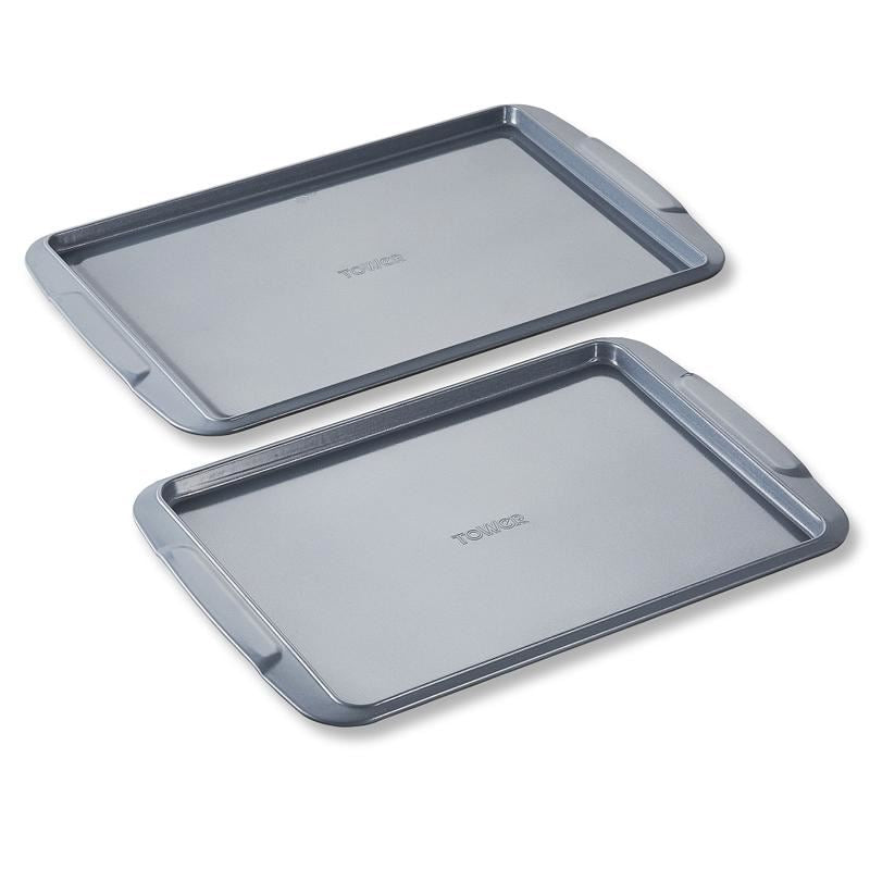 Tower Grey Cerasure 2 Piece Baking Tray