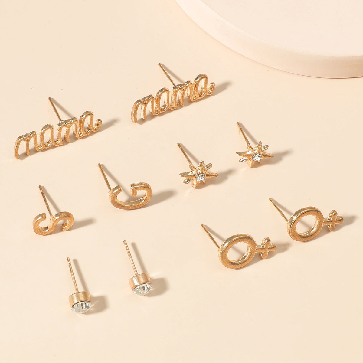 Ins Style Simple And Compact All-match Earrings Mother's Day Gift Female