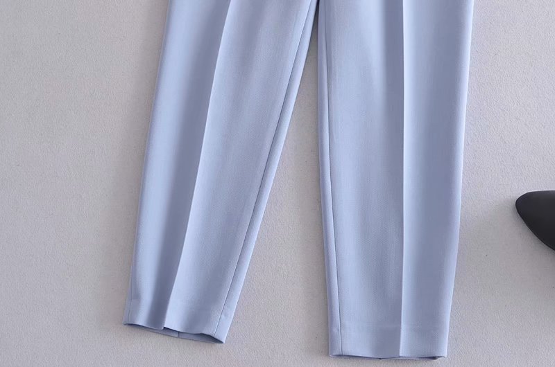 Summer New Style Simple And Fashionable Long Pants With Belt