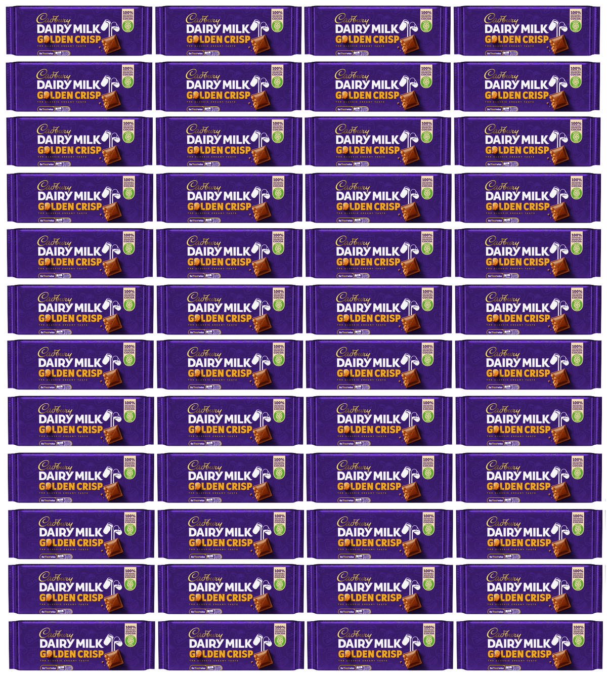 48 x Cadbury Golden Crisp Irish - 54Gm