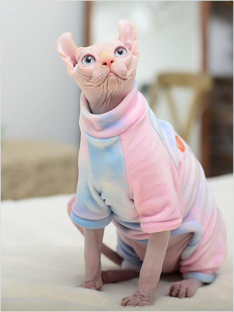 Fashionable Personality Bottoming Silver Fox Velvet Four-legged Jacket