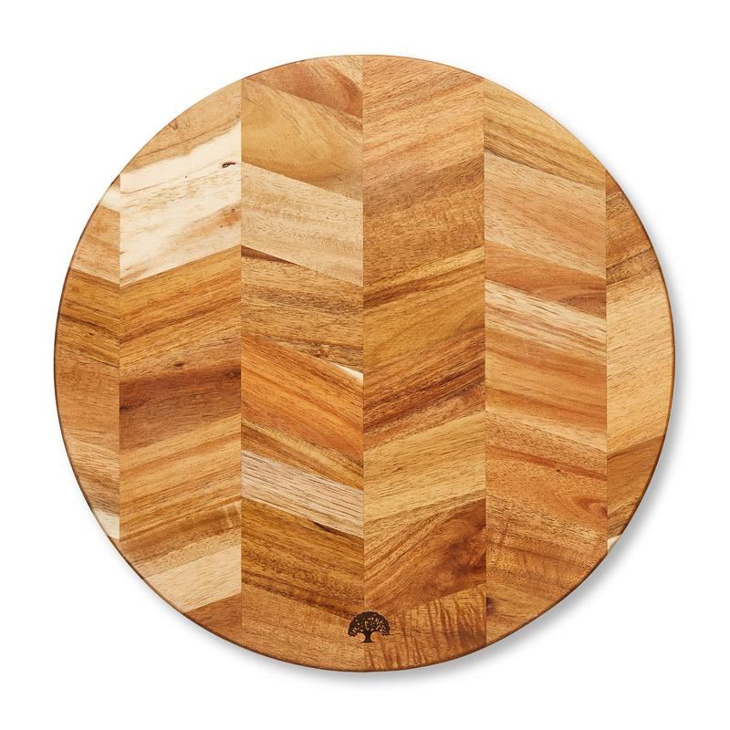Barbary Oak Round Acacia Chopping Board