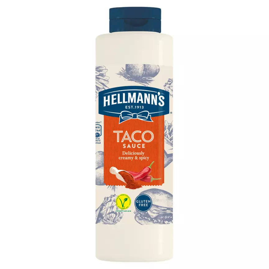 Hellmann's Taco Sauce 876g - Case of 6