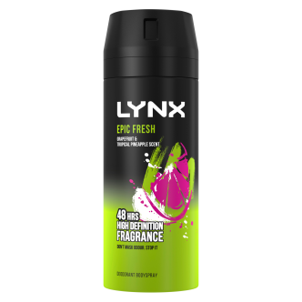 6 x Lynx Bodyspray Epic Fresh - 150ml