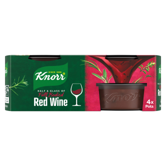 8 x Knorr Bouillon Topf Rotwein - 104G